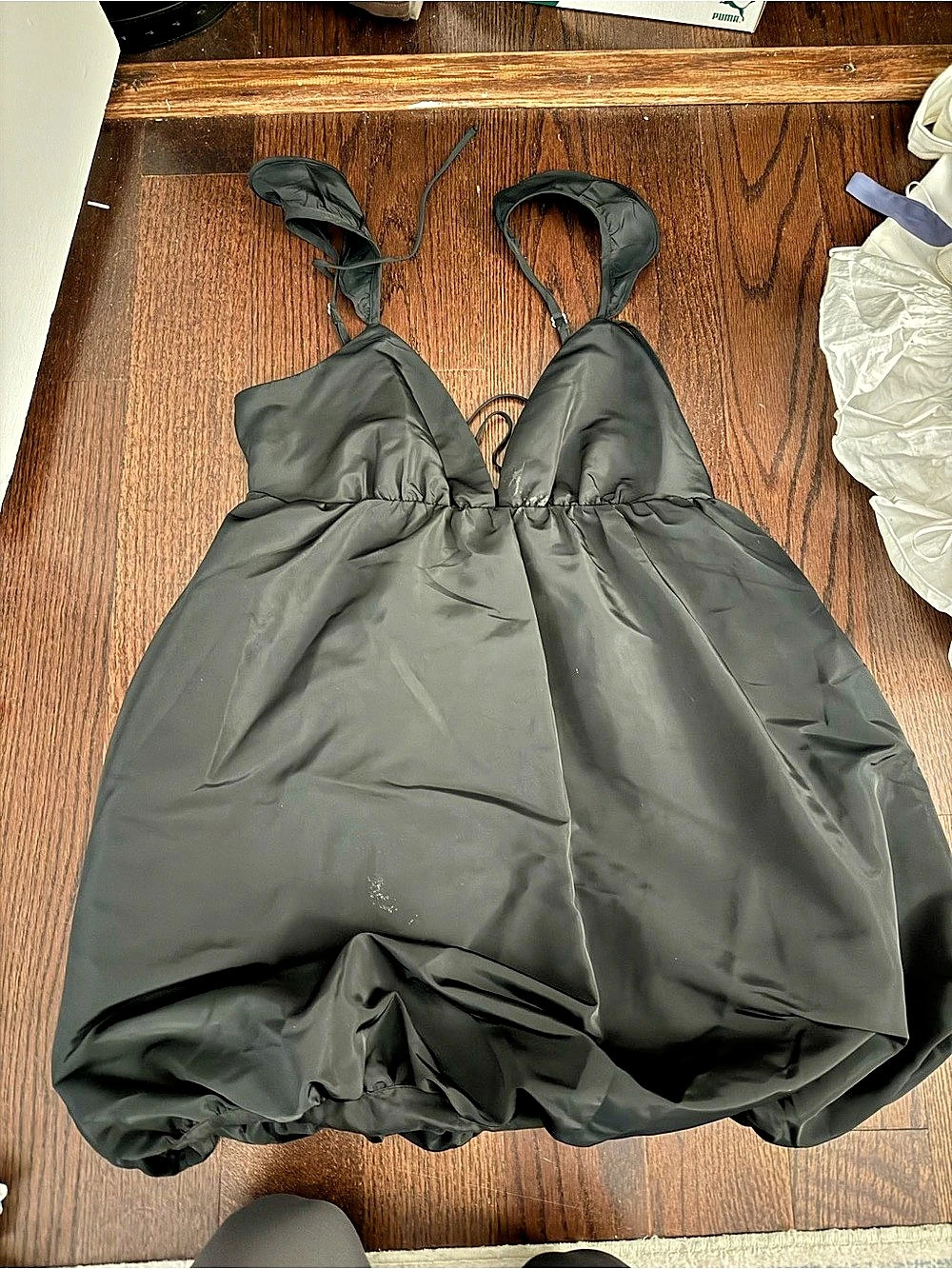 Black Mini bubble Dress Like New